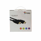 Cable Hdmi Stylos 10 Mts Circular Negro (Stachd12905018)